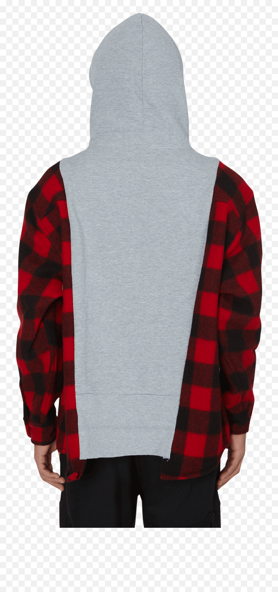 Reworked Flannel Hooded Work Shirt - Hooded Png,Flannel Png