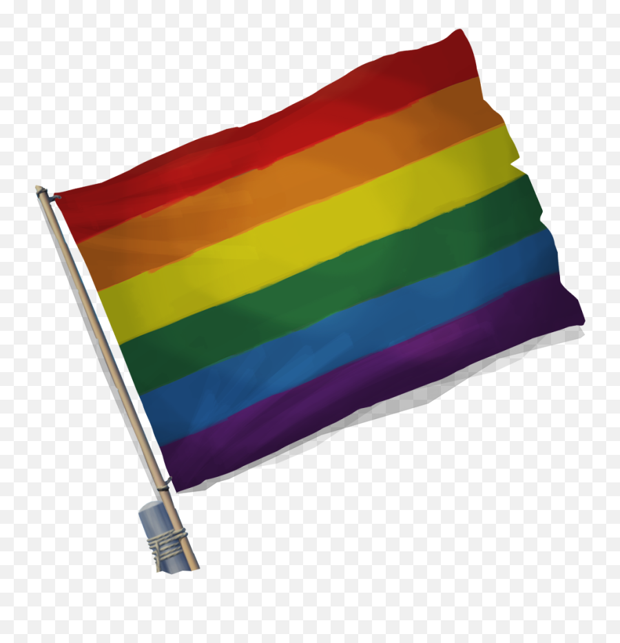 Rainbow Flag The Sea Of Thieves Wiki - Flagpole Png,Rainbow Flag Transparent