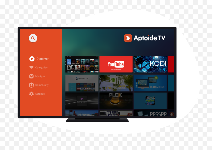 Aptoide Tv - Your Independent App Store For Android Tv And Firestick Ppsspp Png,App Store Png