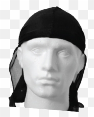 Download Black Du Rag Png Image With No - Du Rag White Background,Durag Png