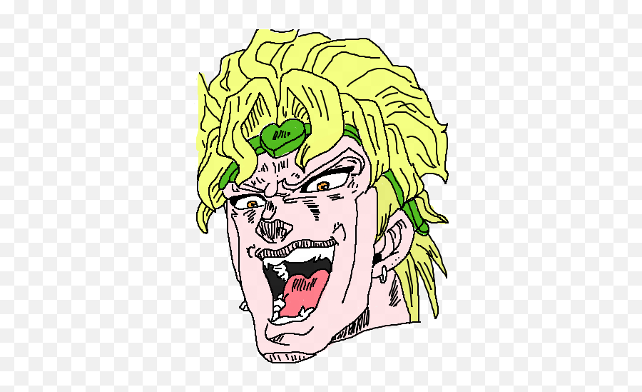 Layer - Transparent Dio Brando Head Png,Dio Png.