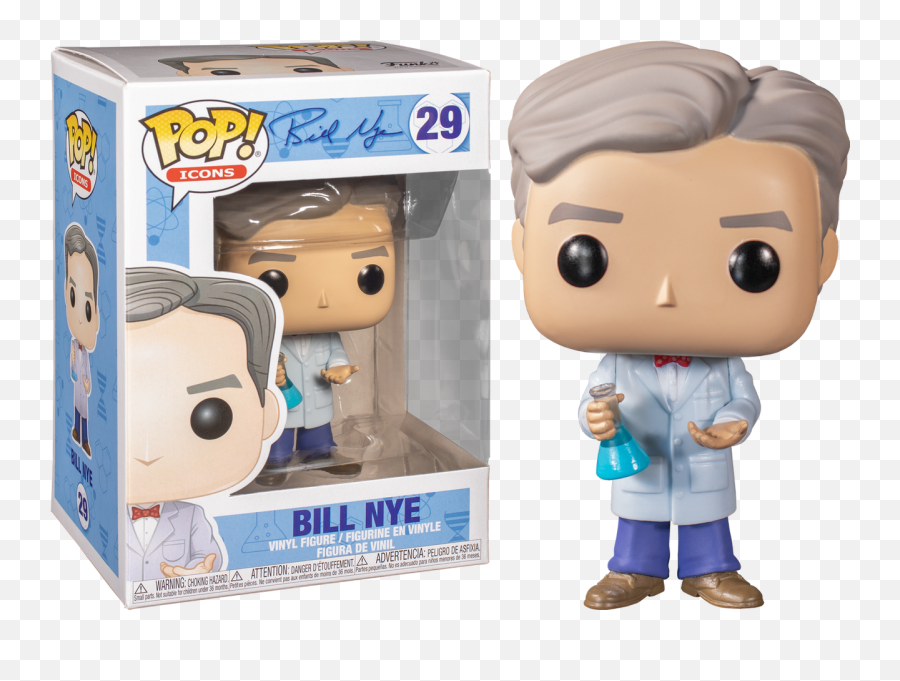 Bill Nye The Science Guy - Bill Nye Pop Funko Png,Bill Nye Png