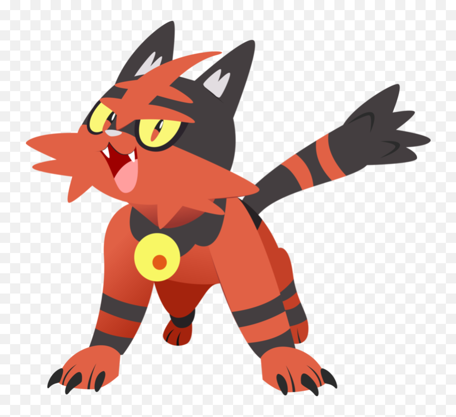 Torracat Pokemon Transparent Cartoon - Jingfm Pokemon Litten Png,Litten Png