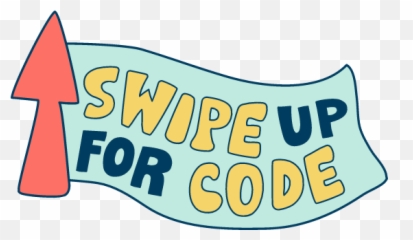 Promocode Swipe Up Graphic - Arrow Symbols Free Graphics Vertical png