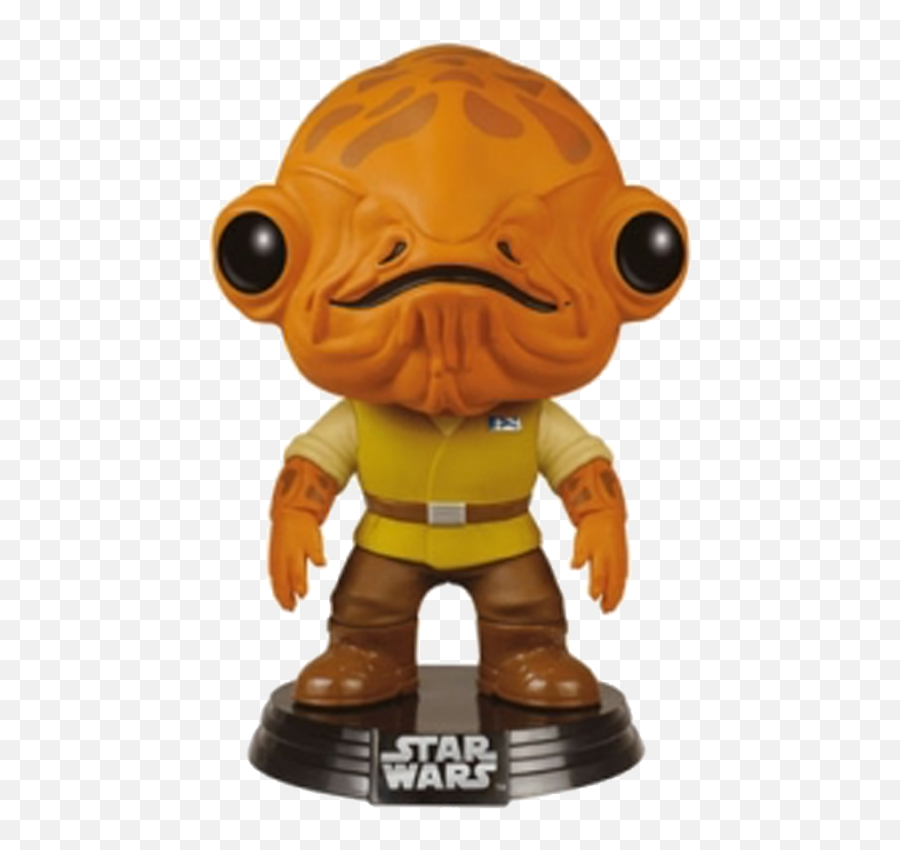 Pop Star Wars Ackbar Transparent Png - Funko Pop Star Wars Admiral Ackbar,Admiral Ackbar Png