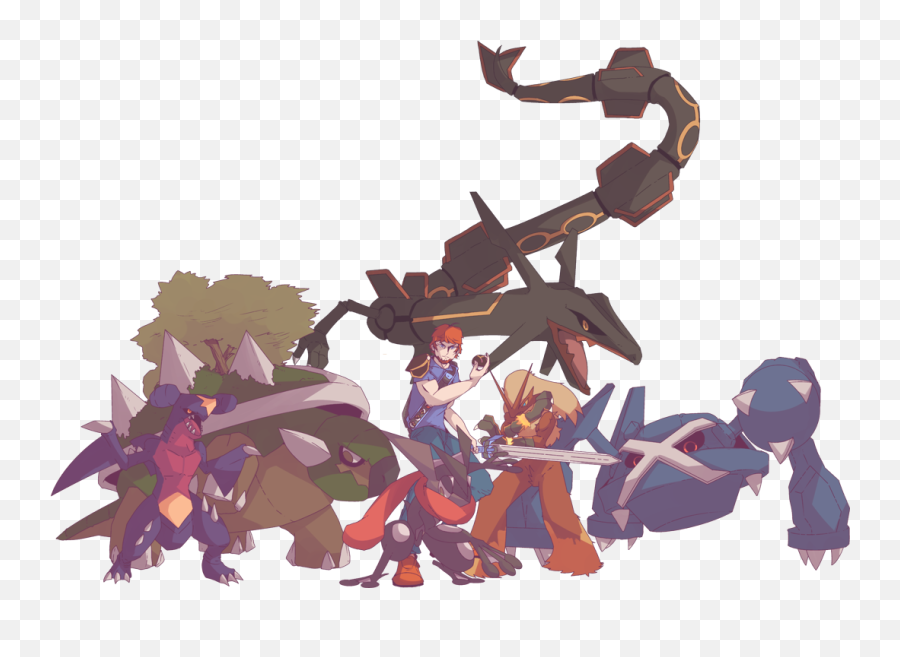 Illus Autobottesla - Blaziken And Torterra Png,Blaziken Png