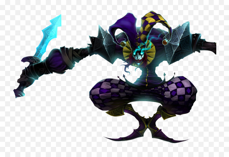 Old Classic Shaco Splashart Png Image - Shaco League Of Legends Png,Shaco Icon