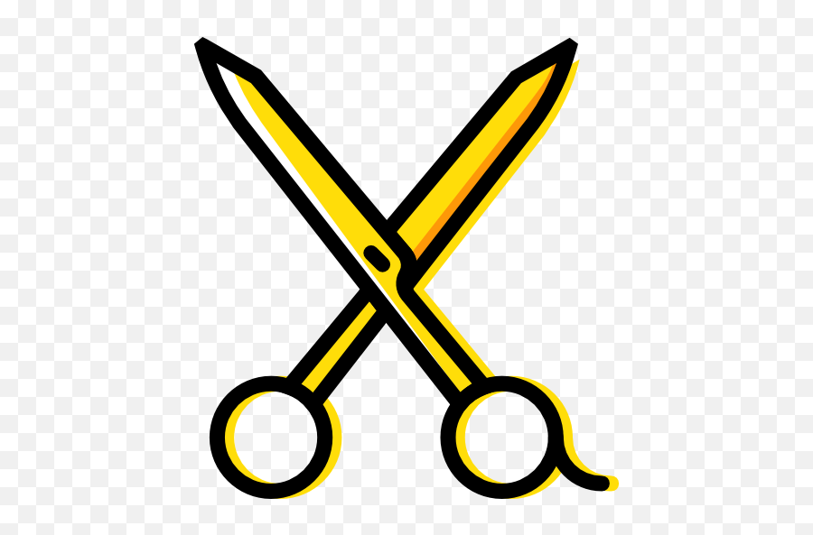 Scissors - Free Beauty Icons Yellow Scissors Clipart Png,Scissor Png