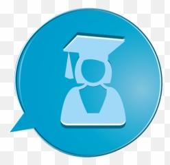 Female Graduate Bubble Icon - Transparent PNG u0026 SVG vector file Square Academic Cap