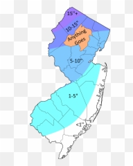 Newjersey - New Jersey Snow Map Png,Waze Icon Legend