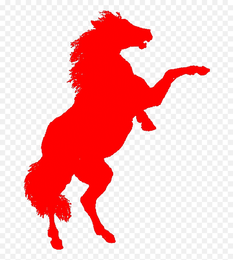 Horse Logos Free - Horse Silhouette On Hind Legs Png,Horse Logos
