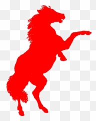 Horse Logos Free - Horse Silhouette On Hind Legs Png,Horse Logos