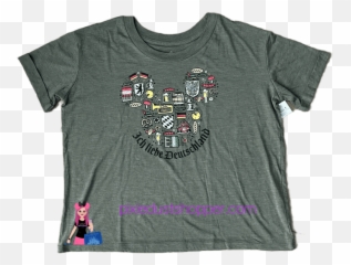 Disney Epcot Germany World Showcase Icons In Mickey Shape Shirt - Short Sleeve png