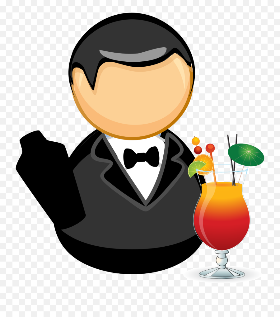 Bartender - Barman Png,Bartender Icon