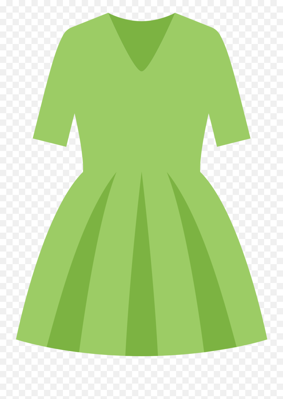 Download Portable Icons Dress Computer Transparency Graphics - Green Dress Transparent Background Png,Transparent Clothes Pic