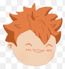 Haikyuu Anime Sticker - Smile Discover Happy png
