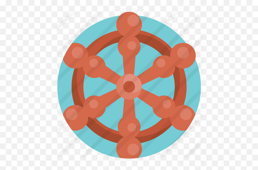 Ship Wheel - Free Transport Icons Circle Png,Ship Wheel Png