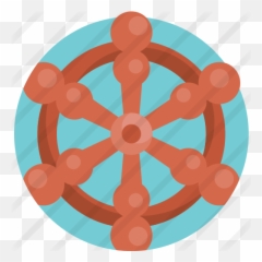 Ship Wheel - Free transport icons Circle png