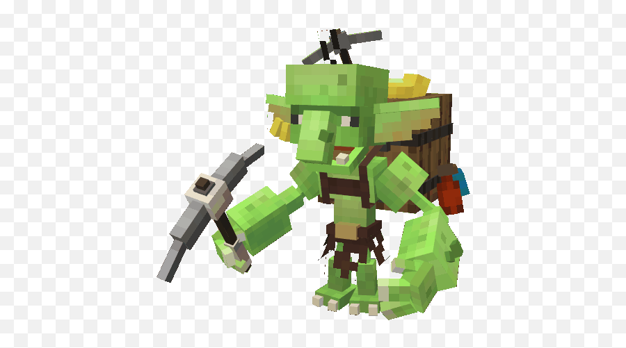 Artstation - Goblin Miner Fictional Character Png,Cubeworld Icon