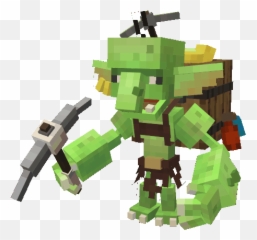 Artstation - Goblin Miner Fictional Character Png,Cubeworld Icon