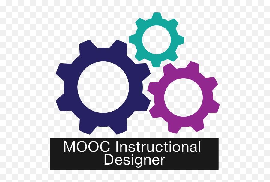 Mooc Instructional Designer - Credly Gift De Vision Y Mision Png,Gears Icon Transparent Background