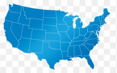 Bright Futures - Map Png Usa