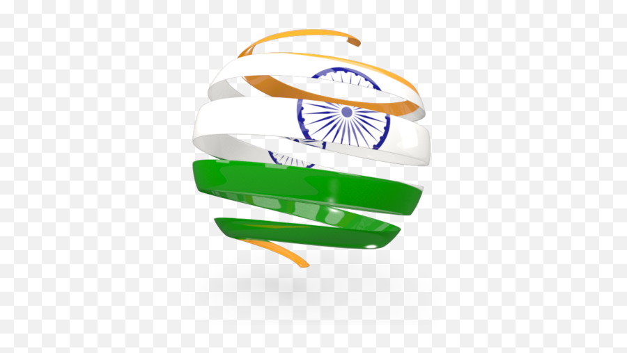 Round 3d Icon Illustration Of Flag India - Round India Flag Logo Png,3d Icon Logo