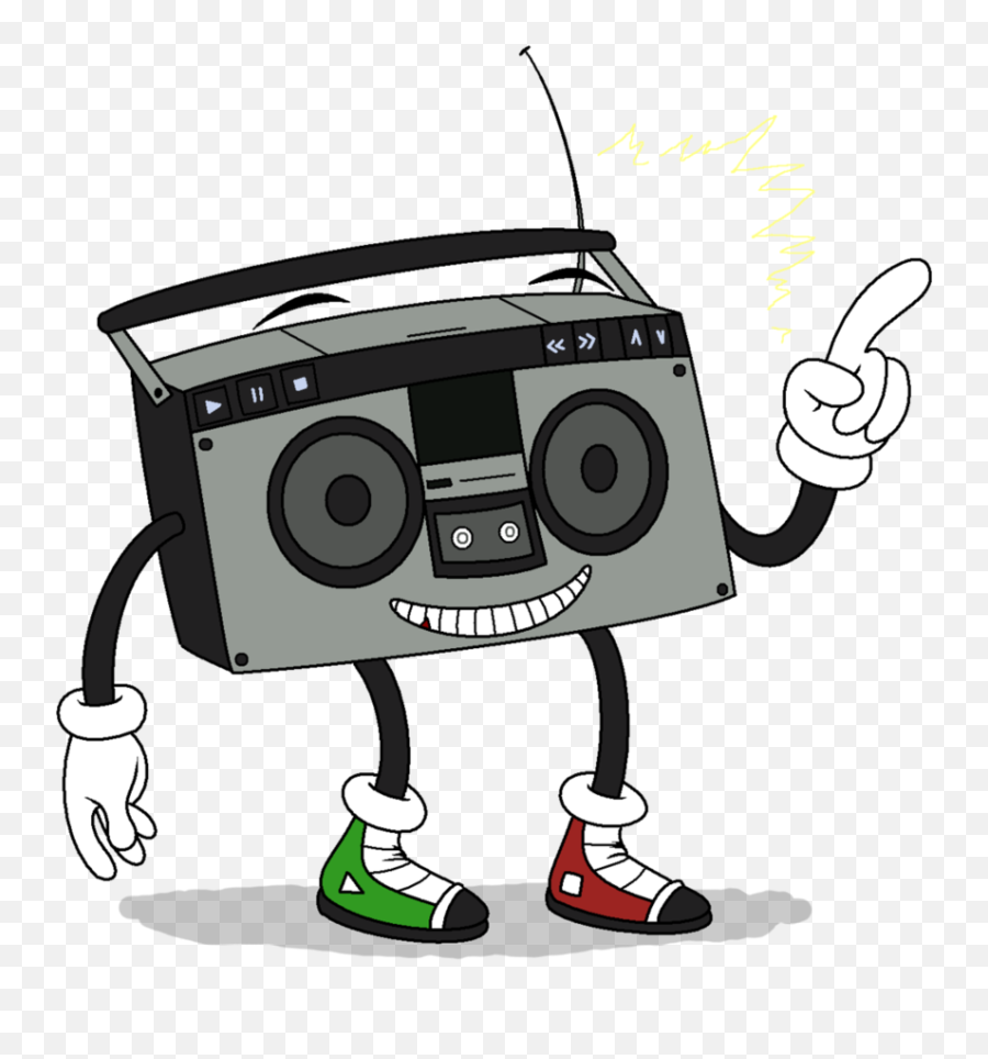Download Svg Boombox Clipart Portable Radio - Art Portable Png,Boombox Icon