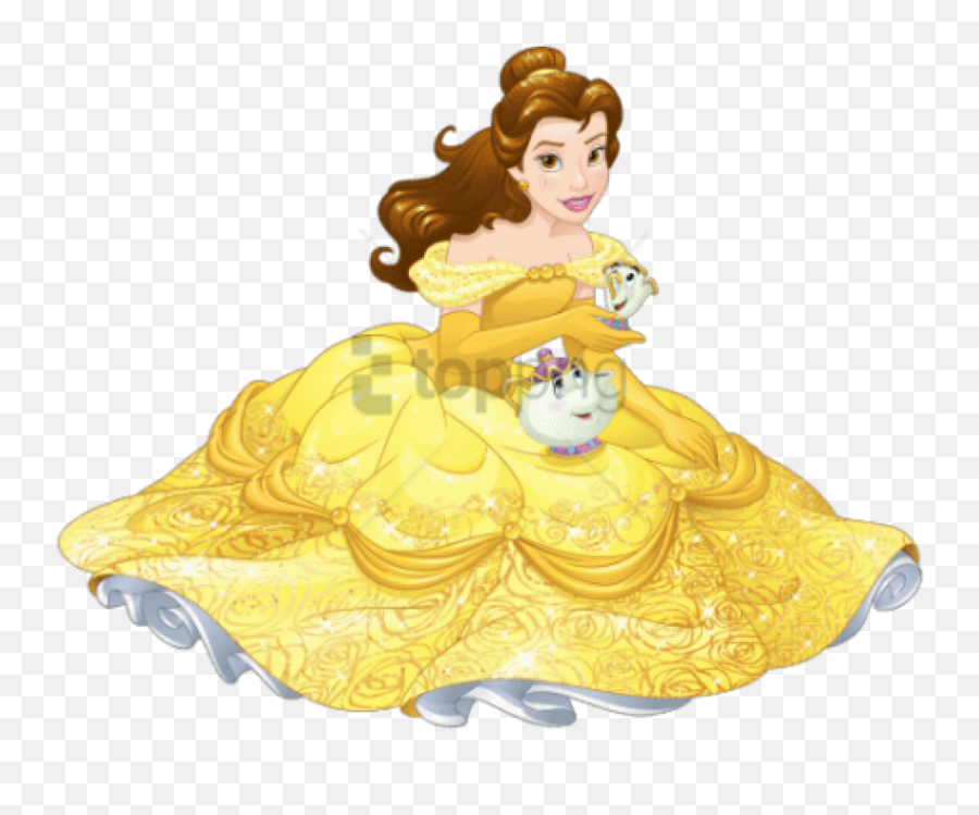 Beast Beauty Cartoons Disney Princess - Disney Princess Transparent Background Png,Disney Princess Png
