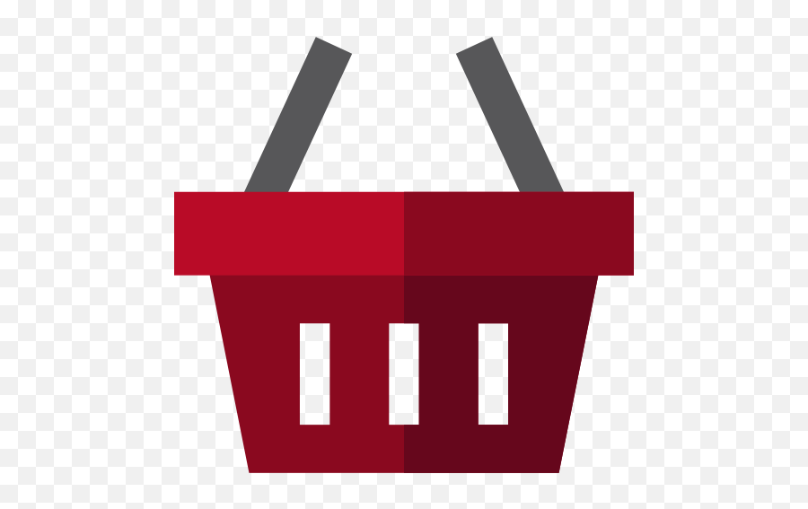 Commerce Shopping Basket Supermarket Online Store - Shop Basket Logo Red Png,Shop Online Icon