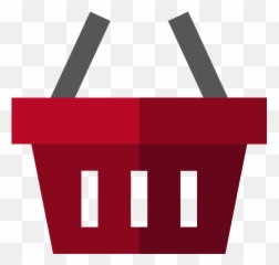 Commerce Shopping Basket Supermarket Online Store - Shop Basket Logo Red Png