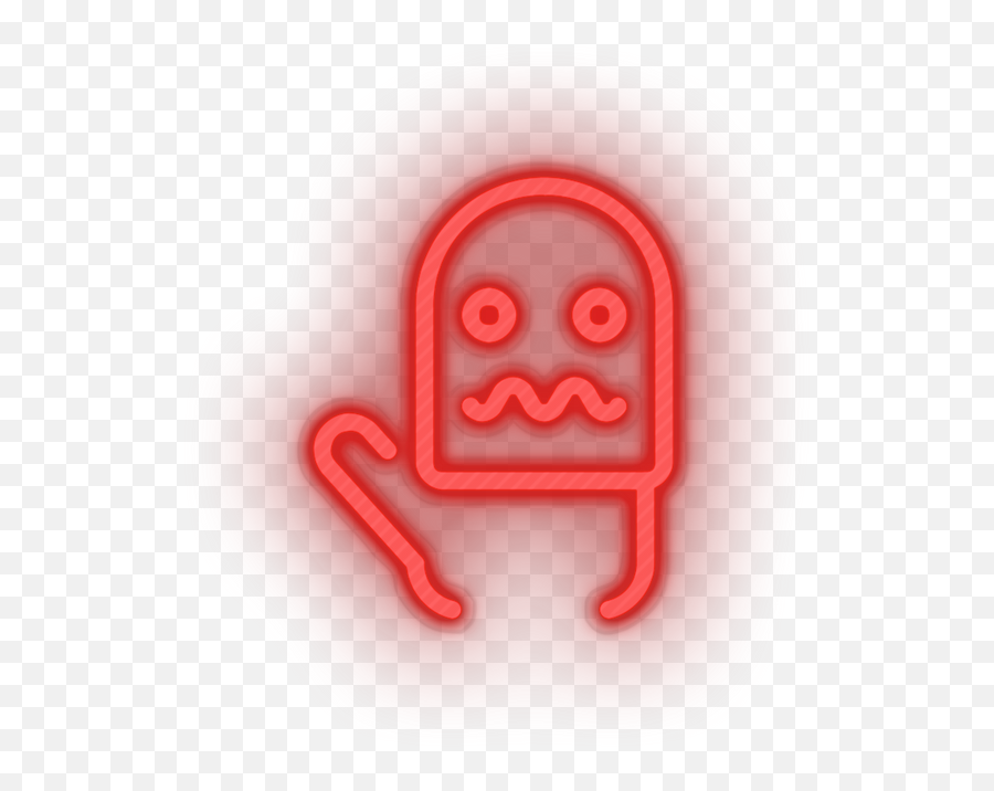 Spooky Spook Play Hand Ghost Toy Neon Sign - Family Babies Language Png,Ghost Emoji Icon
