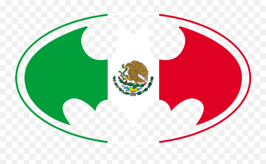 Batman Mexican Flag Shield Kidu0027s T - Shirt Ages 47 Mexico Flag Png,Mexican Flag Transparent