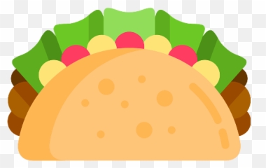 Colorful Mexican Taco Icon Transparent Png - StickPNG Tacos For Your Birthday