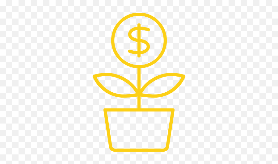 In The Community U2014 A - 1chs Vertical Png,Money Growth Icon