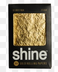 24k Gold Rolling Papers - Shine png