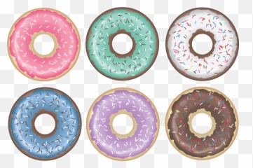 Transparent Background Donut Clip Art - Free Clipart png