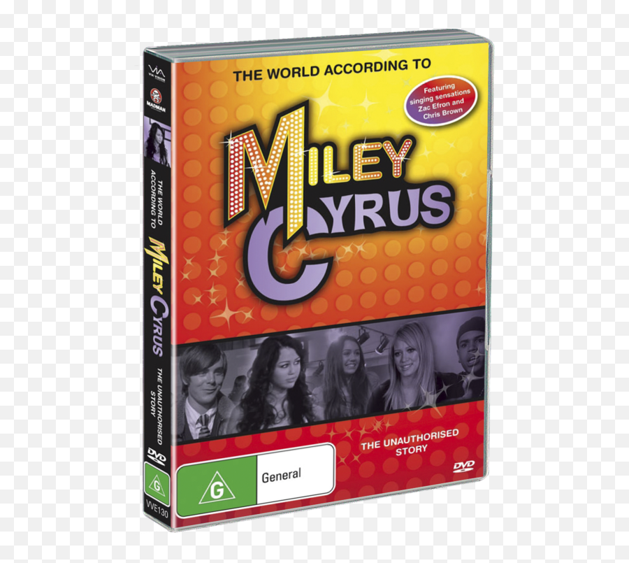 The World According To Miley Cyrus - Dvd Png,Miley Cyrus Png