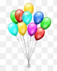 Birthday Baloons Png - Balloon Clipart Transparent Background Balloons