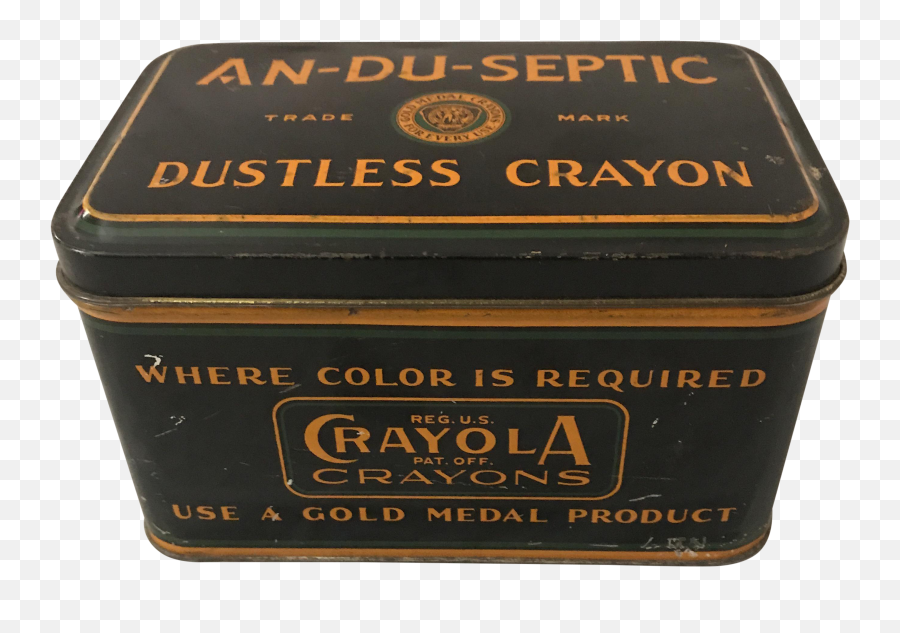 Antique Binney Smith Crayola Crayon - Box Png,Crayola Png