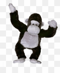 Silverback Gorilla U2013 All In Fun - Teddy Bear Png,Gorilla Cartoon Png