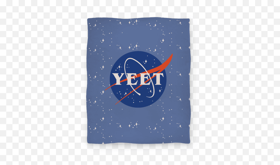 Yeet Nasa Logo Parody Blankets - Star Png,Nasa Logo Png