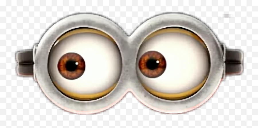 Minions Glasses Snap Snapchat - Minions Eyes Png,Eyes Transparent