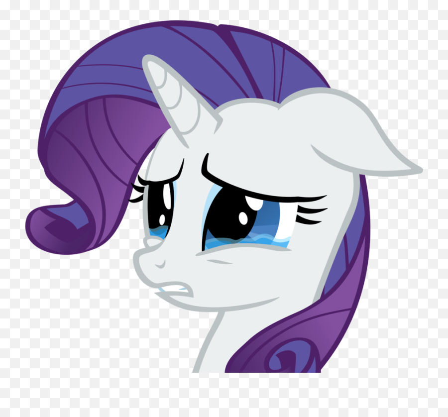 Sad Little Girl Drawing Free Download - My Little Pony Rarity Sed Png,Sad Girl Png