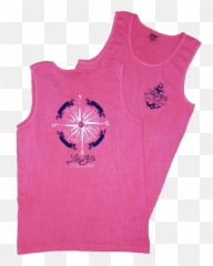 Lake Bum Compass Rose Tank - Active png