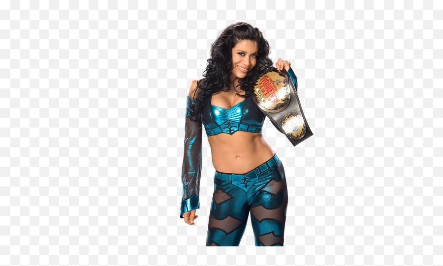 Melina - Melina Wwe Championship Png,Mickie James Png