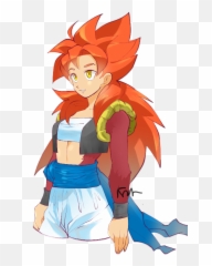Pin - Female Gogeta png