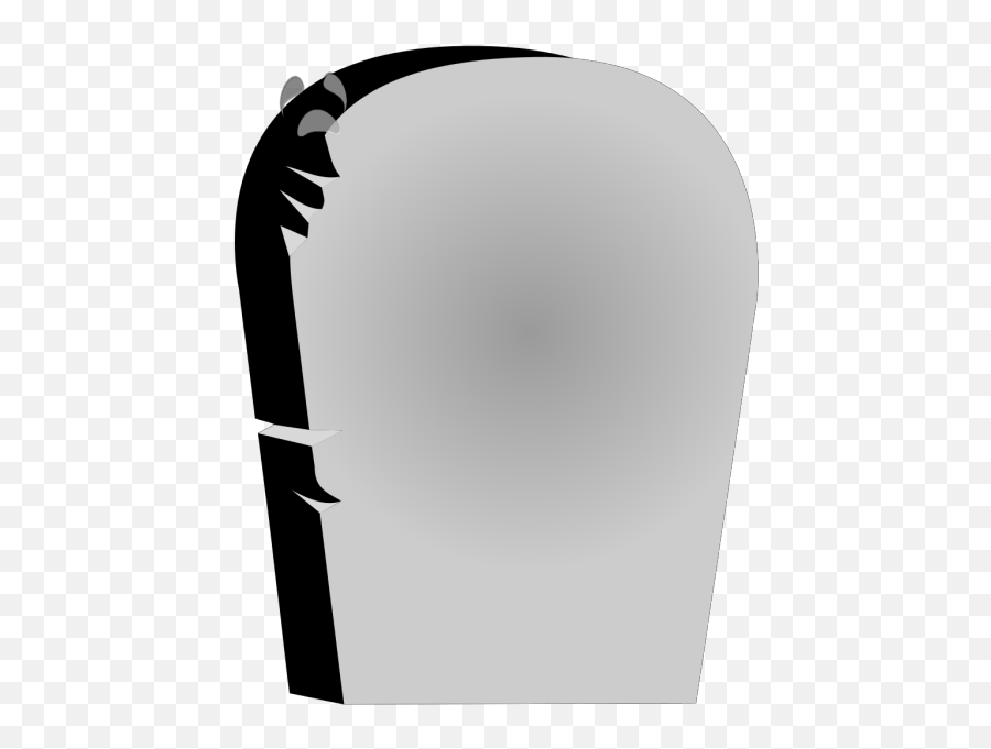 Rounded Tombstone With Sad Face Png - Clip Art,Sad Face Png