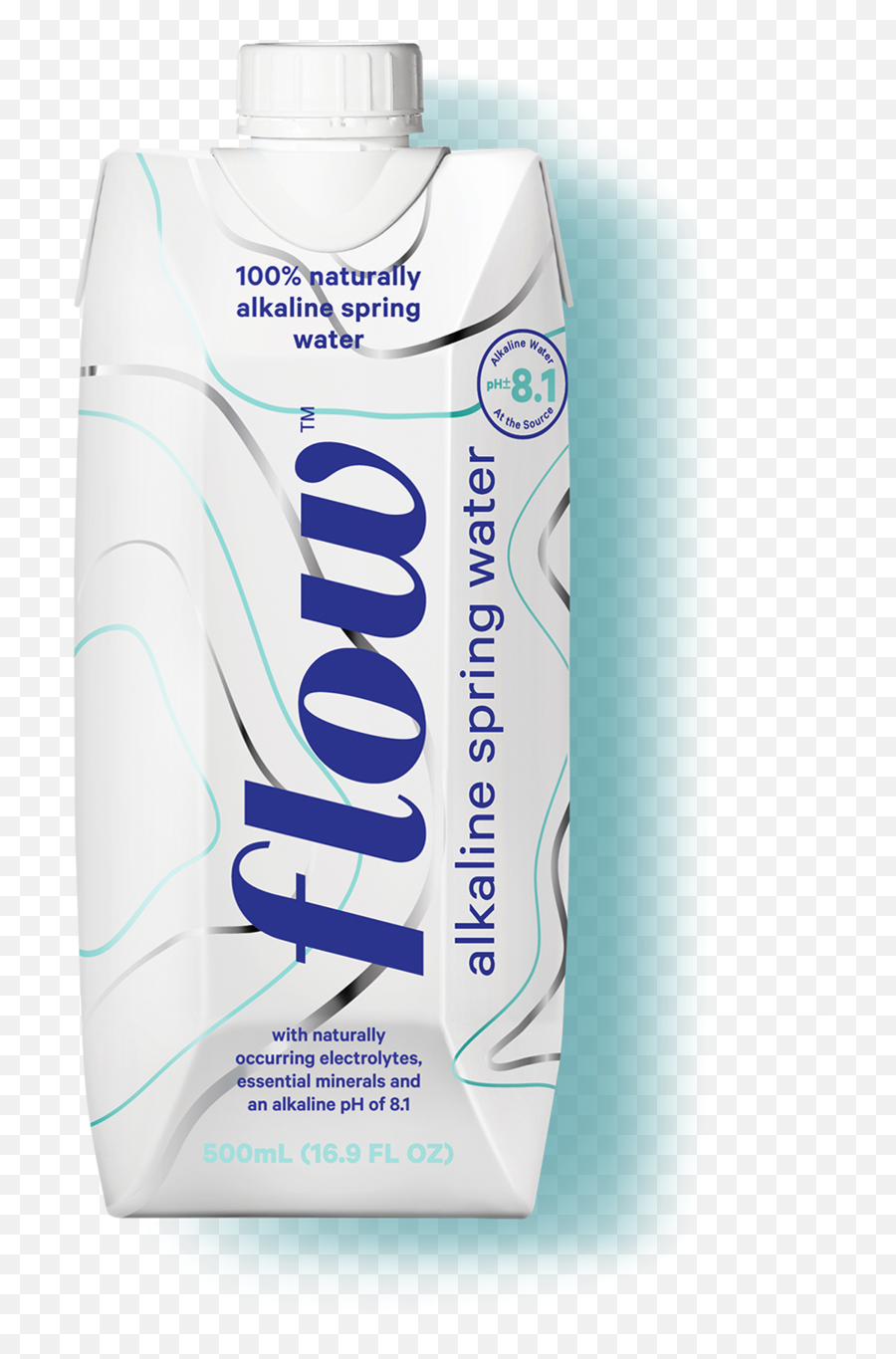 Flow Alkaline Spring Water - Original Png,100% Natural Png