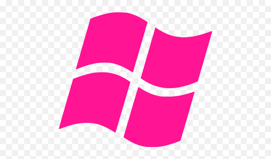 Deep Pink Os Windows Icon - Free Deep Pink Operating System Windows Key Icon Png,Windows Logo Transparent